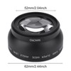 Wide Angle Lens with Macro 52mm 0.45X Wide Angle Conversion