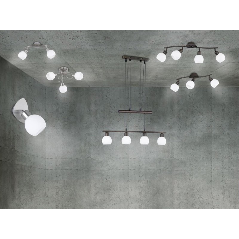 Trio Leuchten 824810107 LED Spotlight Nickel Including 1x E14 4