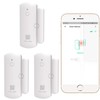 Smart Door Sensor 3 Pack, YoLink 1/4 Mile World's Longest
