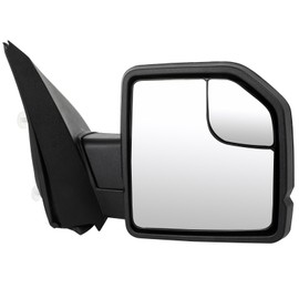 Aintier Tow Mirrors Pair suitable for 2015-2020 For Ford For F150 Pickup Truck with Power Adjusted Temperature Sensor Black RH LHTowing Mirrors