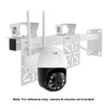 CTXSumTec CCTV Security L-Shape Dome Camera Mount Bracket,Universal Wall Ceiling