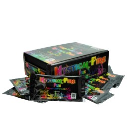 Mystical Fire PLUS 25 Pack Campfire Fireplace Colorant Packets Packs