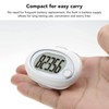 3D Pedometer Simple Step Counter with Clip Lanyard Accurate Quiet