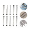 Gatuida 10 Pcs Hemming Clips for Sewing with Measurement Ruler