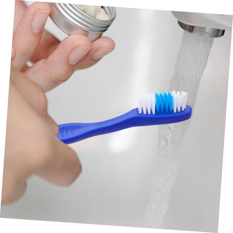 KOMBIUDA 10pcs Mini Toothbrushes Set Portable Prison Toothbrushes for Sensitive