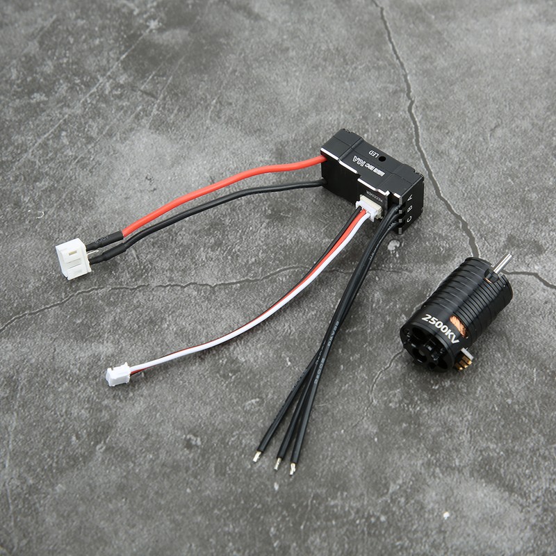 1410 Brushless Motor 18A Black ESC RC Replacement Accessory Spare