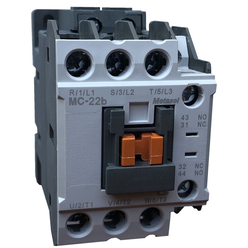 LS Industrial MC-22B-AC24 22 AMP 3 Pole Electrical Contactor with