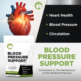 Blood Pressure Support Supplement | Beetroot Extract, Potassium Citrate & Magnesium Taurate | 30 Servings | Contributes to The Maintenance of Normal Blood Pressure (30 Servings, Fruit Punch)