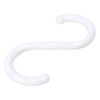 uxcell Plastic S Shape Hooks Hangers Clasp for Home Organization