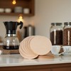 100 Pcs No.6 Coffee Filter Moka Pot Filter Paper Disposable