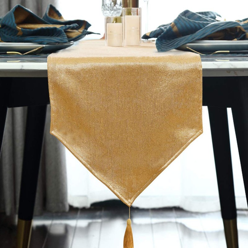 BALCONY & FALCON Table Runner, Nordic, Solid Color, Stylish, Popular,