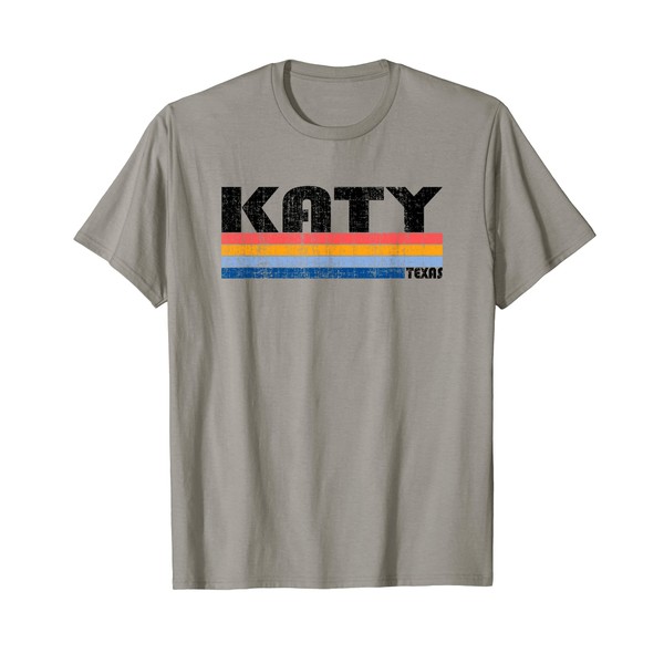 Katy, TX Hometown Pride Retro 70er 80er Jahre Stil T-Shirt