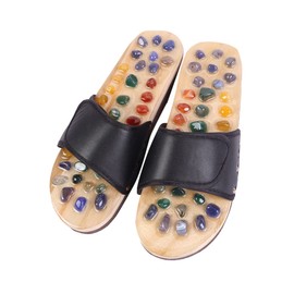 Healeved Massage Slippers for Foot Health Natural Slippers Arch Support for Men Women