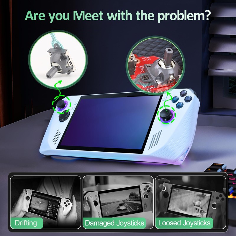 Joysticks for Asus ROG Ally RC71L Handheld Console Joystick Replacement