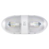 Lumitronics RV 12V Double LED Ceiling Dome Light, On/Off Switch,