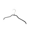 Mawa German Non-Slip Hangers Silhouette 36F 10 Pack Black