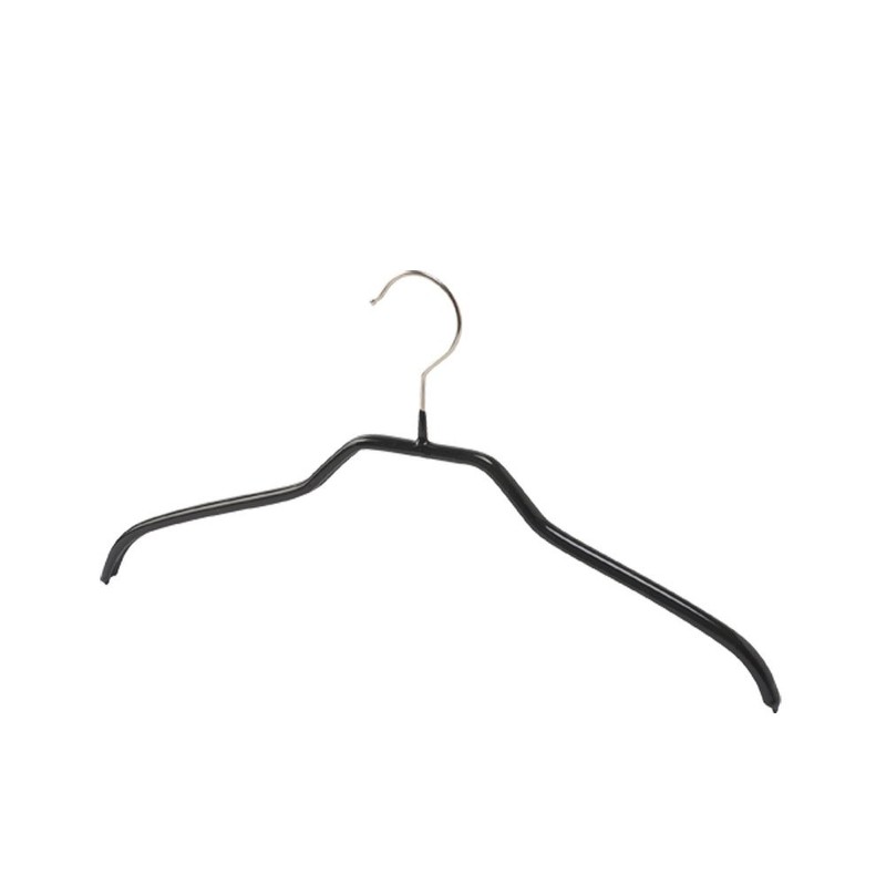 Mawa German Non-Slip Hangers Silhouette 36F 10 Pack Black