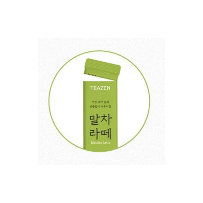티젠 말차라떼 분말스틱 Teezen Matcha Latte Powder Stick