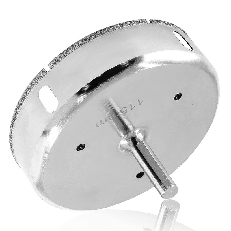 Luomorgo 115mm/4 1/2 inch Diamond Hole Saw, 1.1 inch Cutting