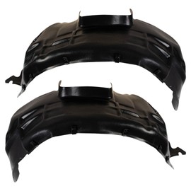 TRQ TRQ Front Inner Fender Liner Set Compatible with 2011-2018 Volvo S60 2016-2017 S60 Cross Country 2015-2018 V60 Cross Country VO1248117 VO1249117