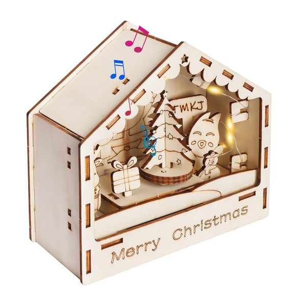 Bindokun 3d Puzzle, Wooden Puzzles for Adults, Wooden Model Kits