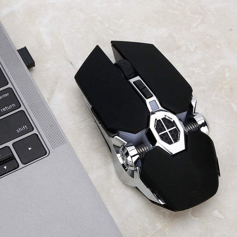 X13 Wireless Rechargeable Gaming Mouse Mute Water Cooled Luminous Mechanical