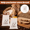 Bread Bag 3pcs Bread Bags for Homemade Breads Reuse Breads