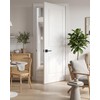 Black Interior Door Handle 4 Pack, Heavy Duty Closet Door