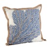 SARO LIFESTYLE 5432.NB20S Sea Fan Coral Print Down Filled Throw