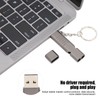 Whistle USB Flash Drives Aluminum Alloy Outdoor Waterproof USB Flash
