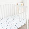 SPRINGSPIRIT Fitted Crib Sheets for Standard Crib&Toddler Mattress 4 Pack