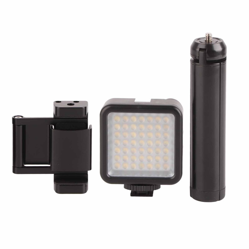Mobile Phone Fill Light Tripod Extension Bracket Video for OSMO