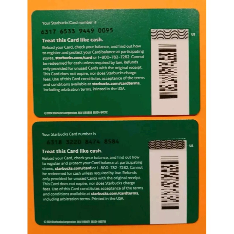 STARBUCKS CARDS 2024 " HELLO FALL & THIS IS YOUR
