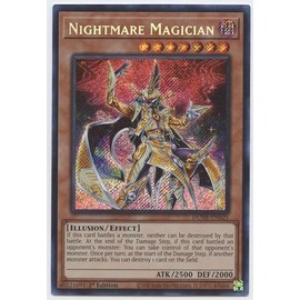 Yu-Gi-Oh! Nightmare Magician - DUNE-EN025 - Secret Rare - 1st Edition