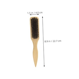 Mikinona Men's Beard Brush Comb Kit Styling Tool for Men Pencil Brace for Eyebrows Beard Care Tools