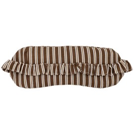 Cozy Company 187437 Azuki Eye Mask, Eye Pillow, Hot Made in Japan, Striped, Brown