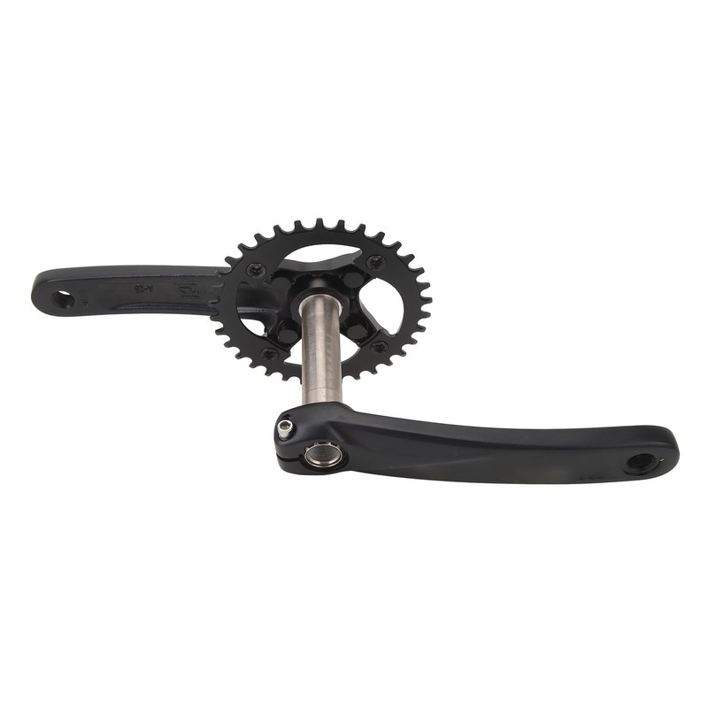 Mountain Bike Crank Arm Set Hollow One Piece Positive Negative