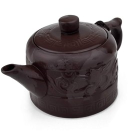 Teapot 8oz Chinese Dragon Zisha Gongfu Tea Infuser Loose Tea