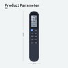 PZL Replacement AC Remote Control for Friedrich MAIN-20110, for Uni-Fit