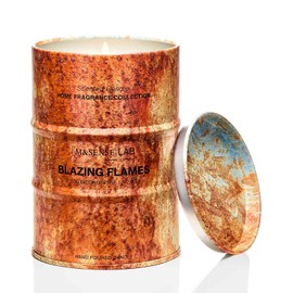 M&SENSE Blazing Flames Scented Candles Natural Non Toxic, Aromatherapy Candle for Stress Relief Meditation Relaxing, Housewarming Gifts for Women Men, 11.3oz 70 Hour Long Burning