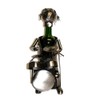 ThreeStar Drummer Wine Bottle Holder Metal Character