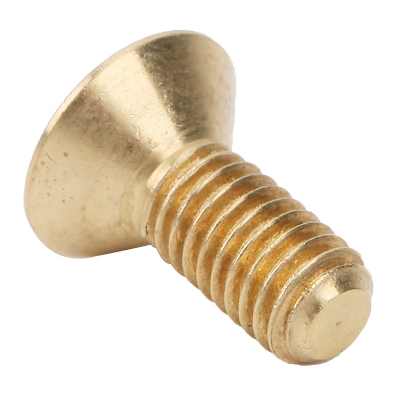 50Pcs Flat Hex Socket Screw M3 Pure Copper Countersunk Head