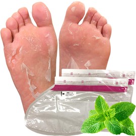 [3 servings for both feet/mint] foot exfoliating pack peroline foot exfoliating exfoliating skin care foot exfoliating heel exfoliation