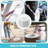 Shellwei 10 Pack Spin Mop Head Replacement Microfiber Head Refills