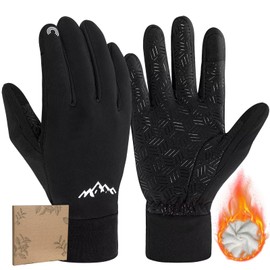 RIGWARL Winter Gloves Men Women Warm Gloves for Cold Weather Touch Screen Water-Resistant Windproof Glove for Running Driving Cycling Hiking Walking Gardening