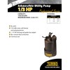 Turbo 1/3HP Submersible Utility Pump without Switch