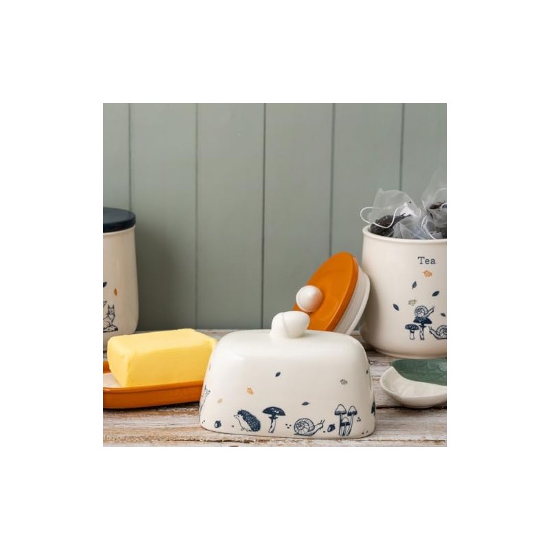 Price & Kensington Woodland Collection Butter Dish