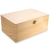 Wooden Box with Lid Wooden Box Storage Box Decorative 30