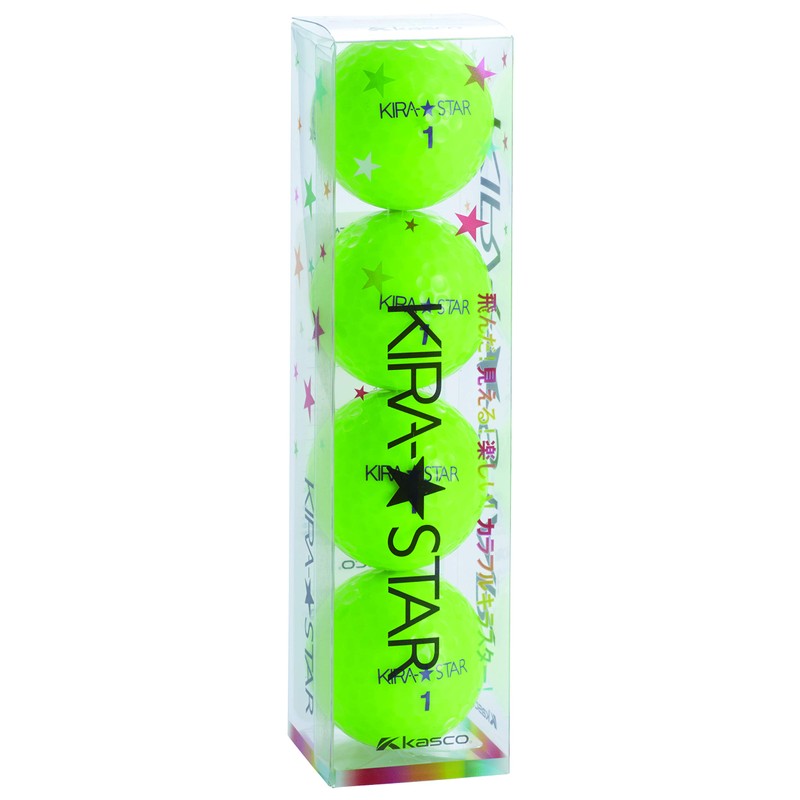 Kasco Kira Star 2 Golf Ball Killer 2N Lime Dozen