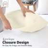 Rohi Microfibre Cream Pillowcases 4 Pack – Ultra Soft &